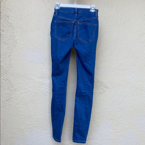 FREE PEOPLE Destroyed Long & Lean Skinny Jeans - Picture 4 of 7